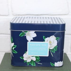 NWT Draper James Magnolia Recipe Box